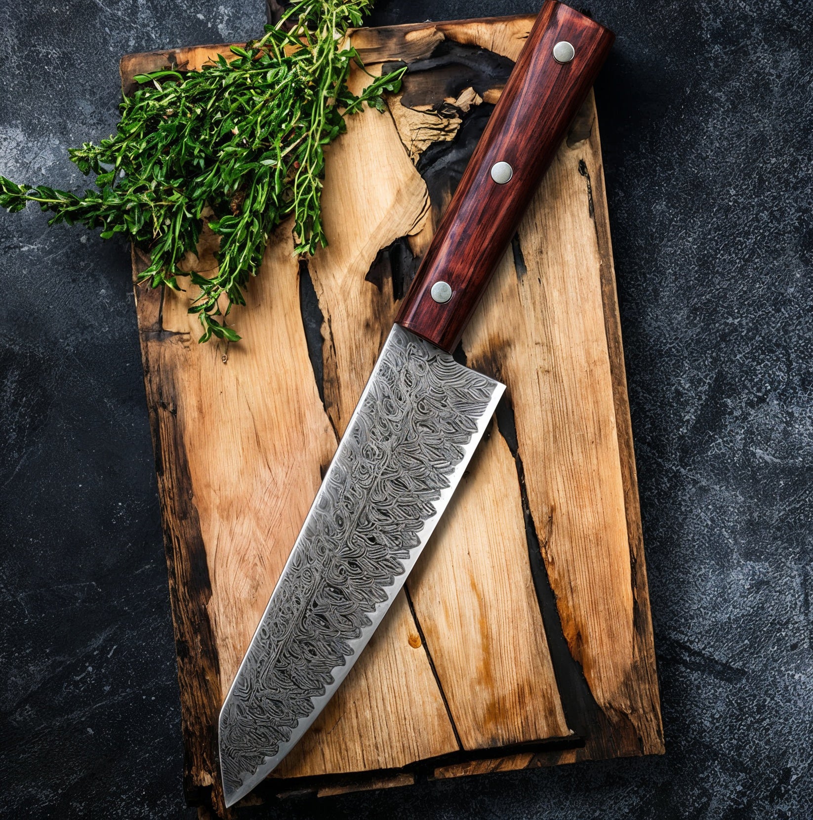 Pro Chef Santoku Knife - Image 6