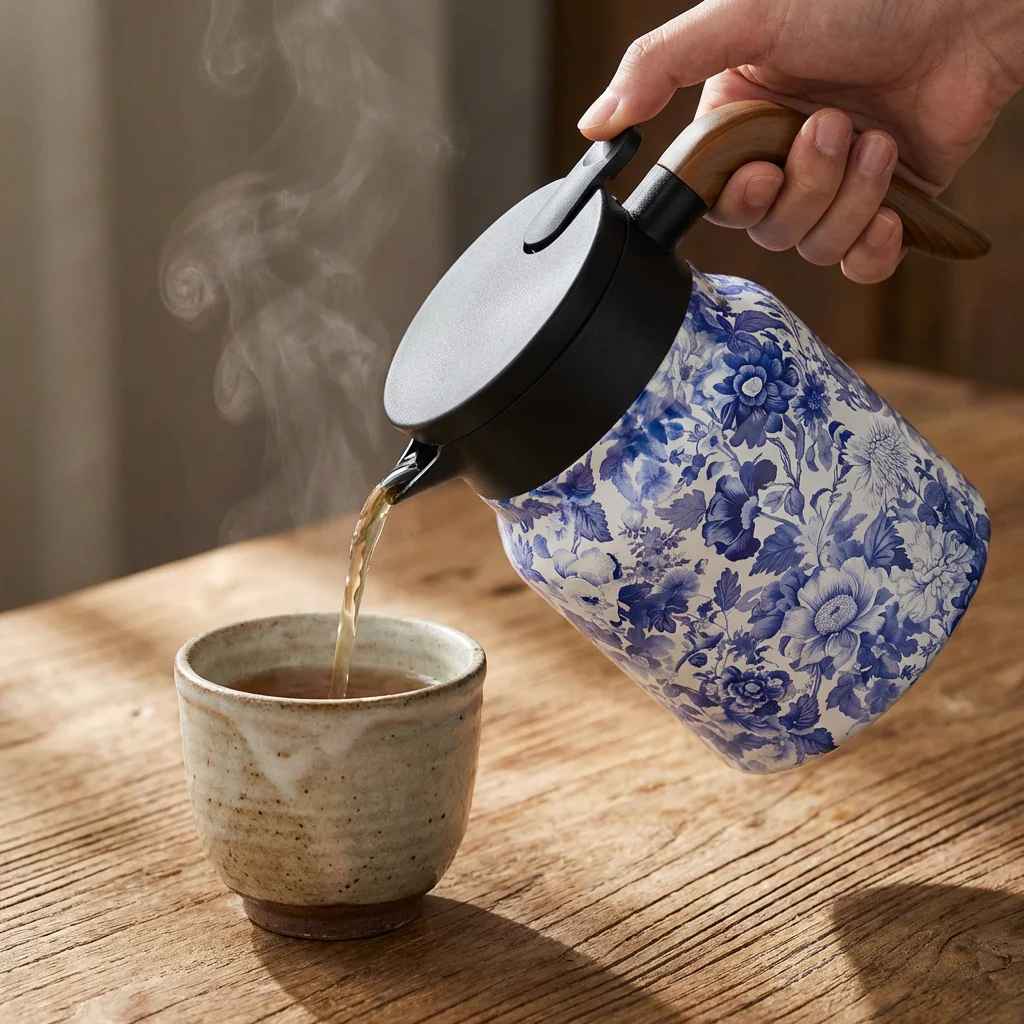 Tea Pot with Infuser - Image 2