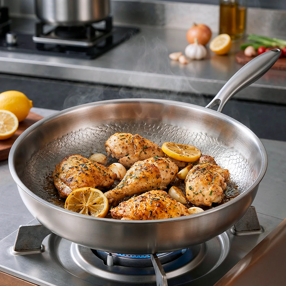 Titanium Non-Stick Frying Pan - Image 6